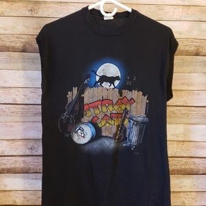 Authentic 1983 Stray Cats Concert T-Shirt Vintage